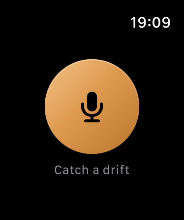 Voice capture on Apple Watch